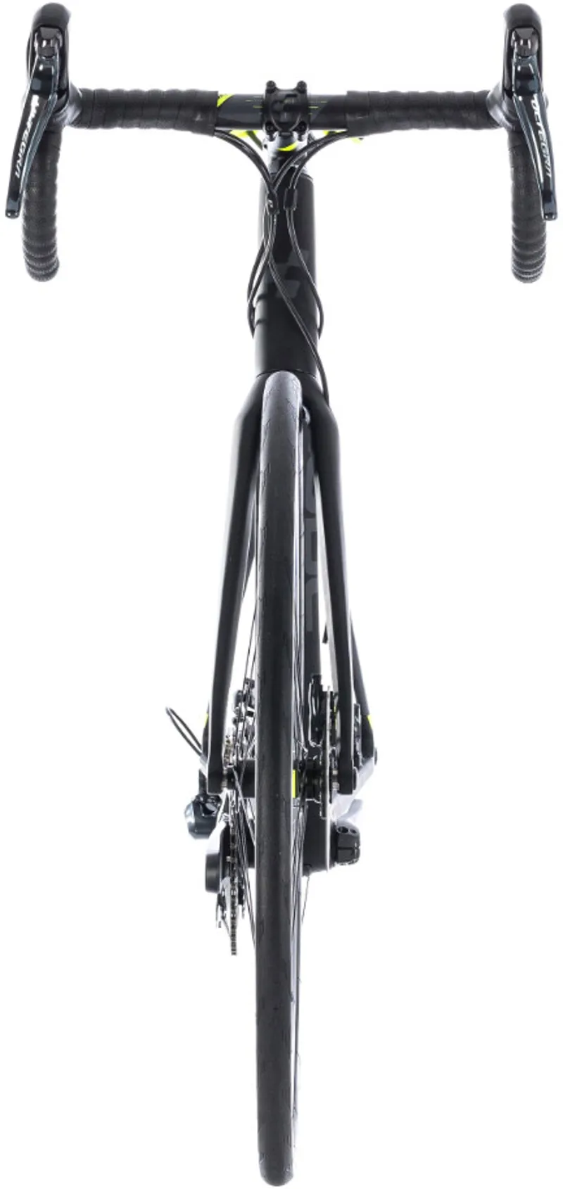 Cube Attain GTC SLT Disc Road Bike 2018 Carbon/Yellow-1