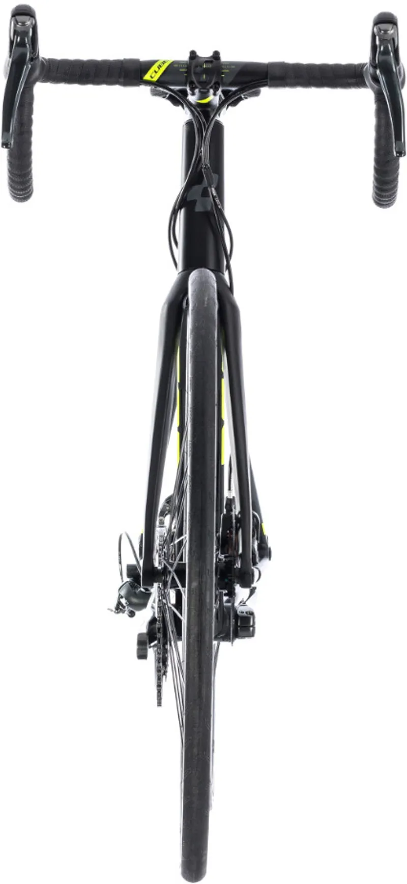 Cube Attain Race Disc Road Bike 2018 Black/Yellow-1