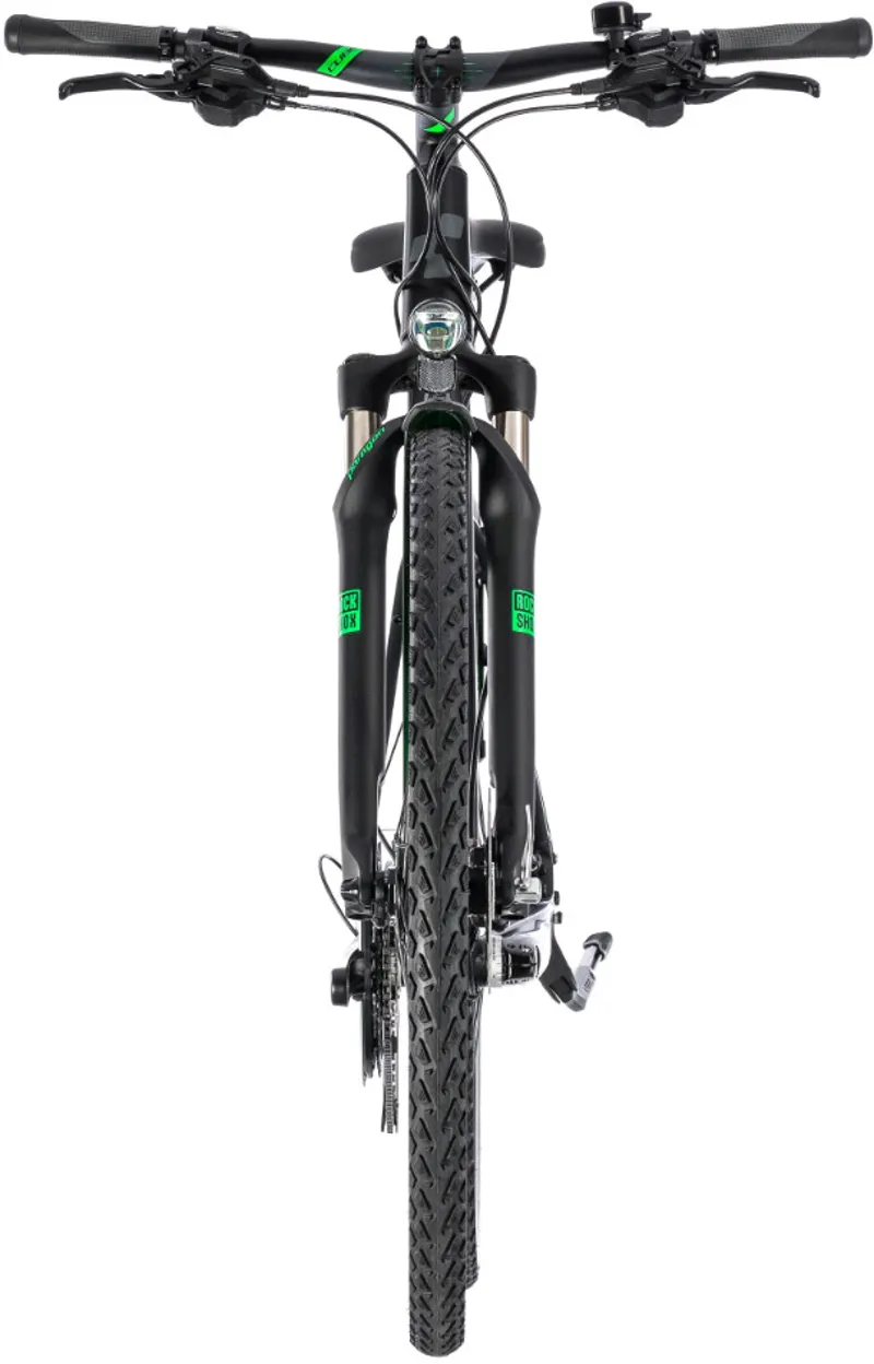 Cube Cross Allroad Womens Hybrid Bike 2018 Black/Green-1