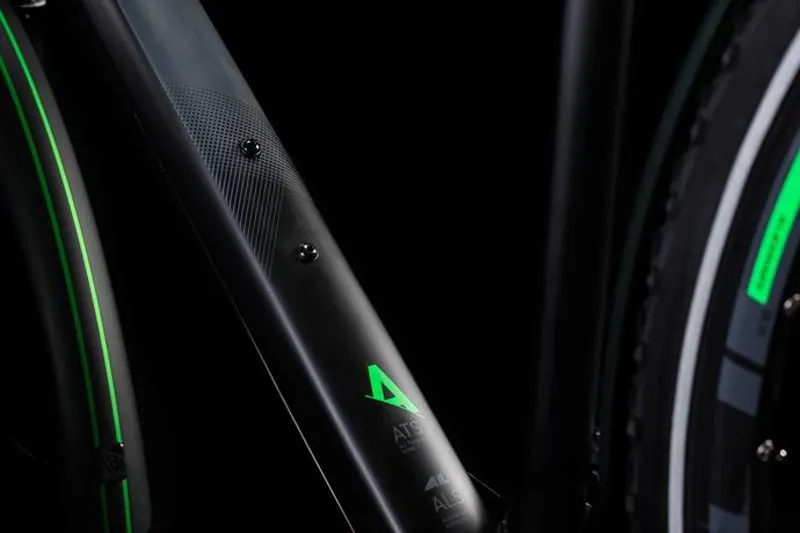 Cube Cross Allroad Womens Hybrid Bike 2018 Black/Green-3