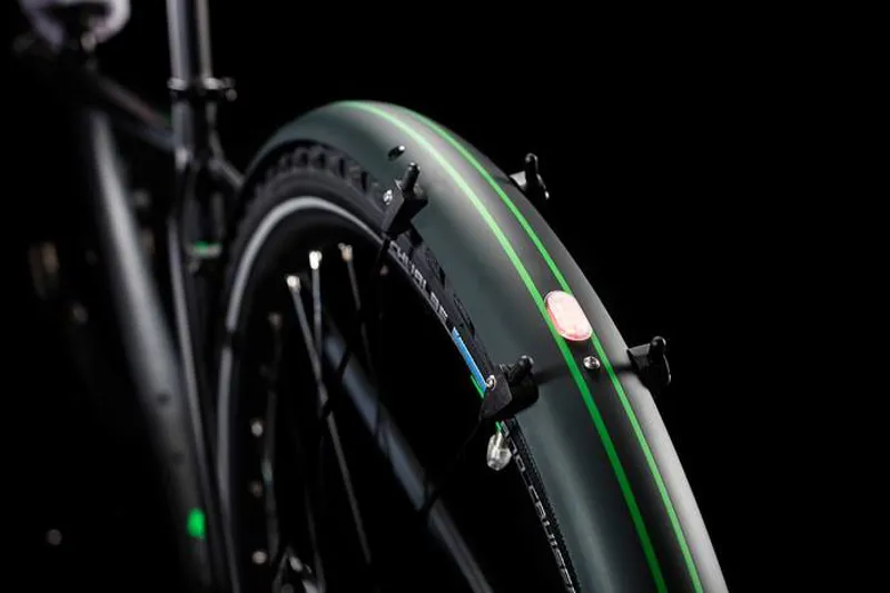 Cube Cross Allroad Womens Hybrid Bike 2018 Black/Green-4