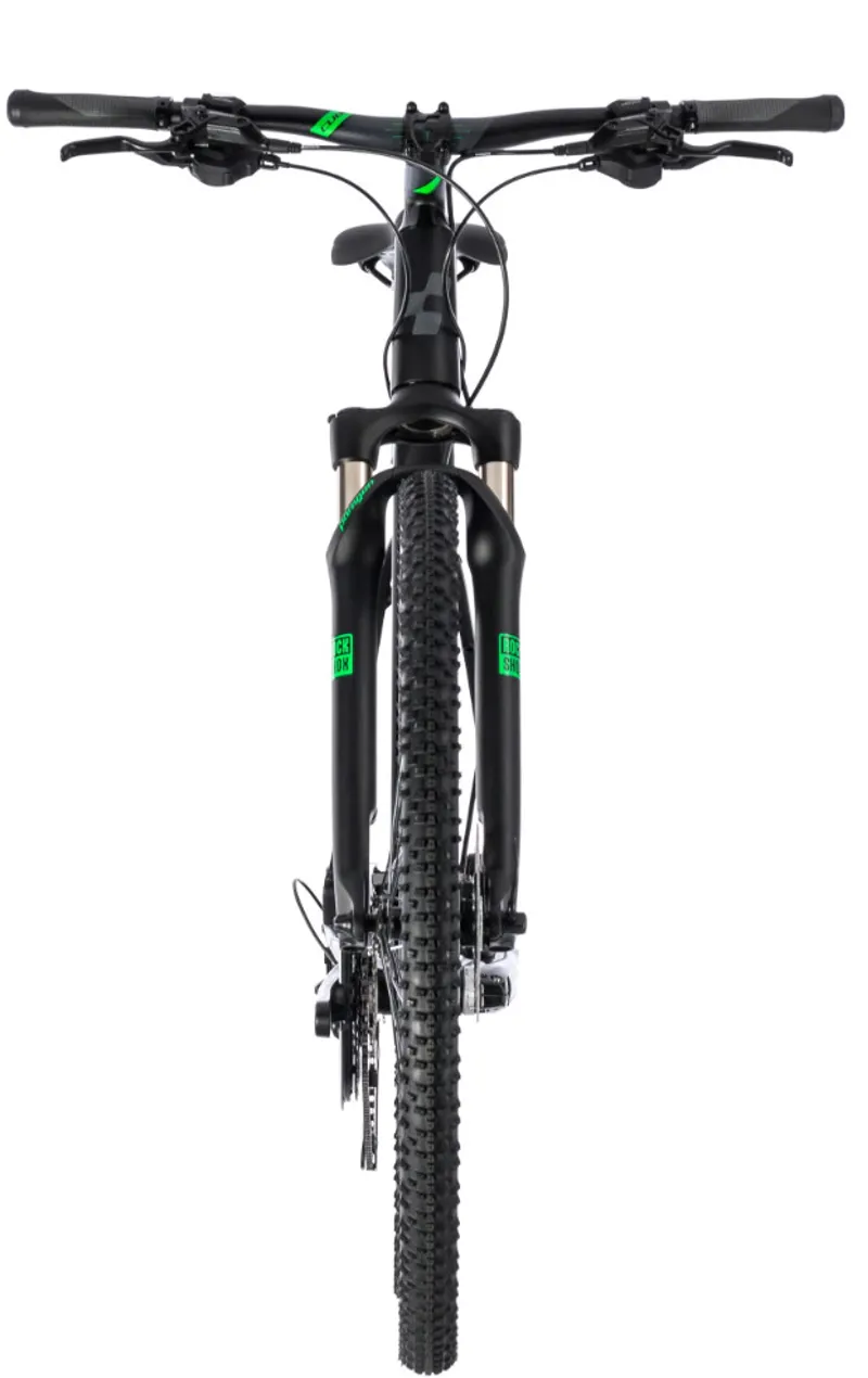 Cube Cross Hybrid Bike 2018 Black/Green-1