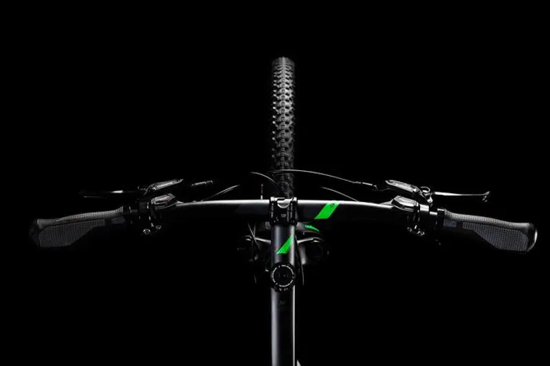Cube Cross Hybrid Bike 2018 Black/Green-3
