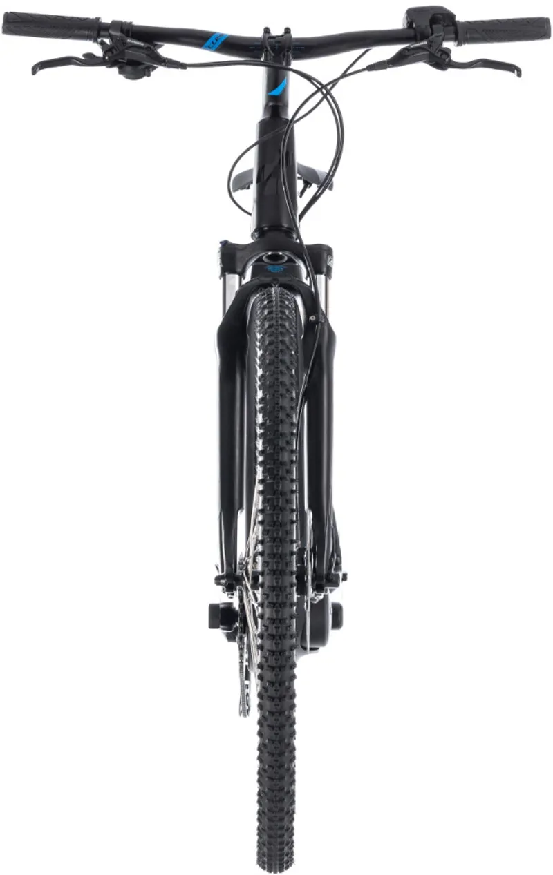 Cube Cross Hybrid One 400 Womens Electric Bike 2018 Black-1