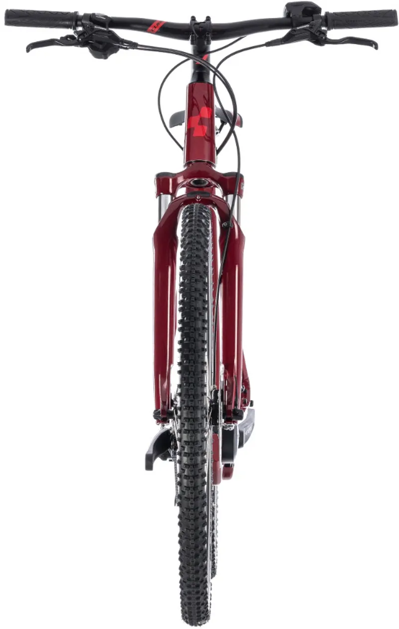 Cube Cross Hybrid Pro 400 Womens Electric Bike 2018 Red-1