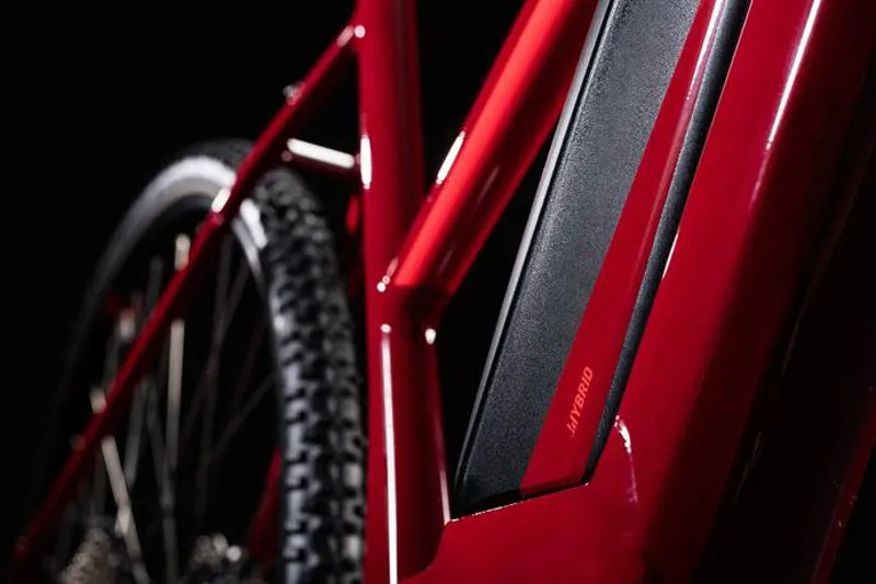 Cube Cross Hybrid Pro 400 Womens Electric Bike 2018 Red-3