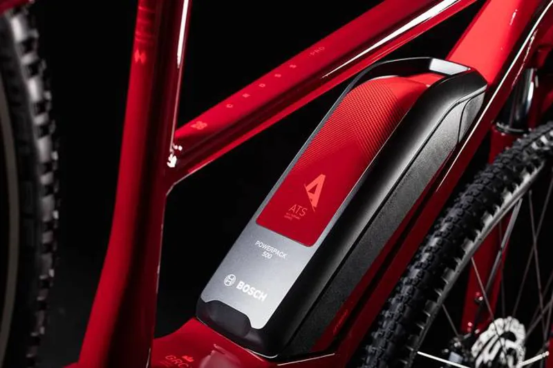 Cube Cross Hybrid Pro 400 Womens Electric Bike 2018 Red-4