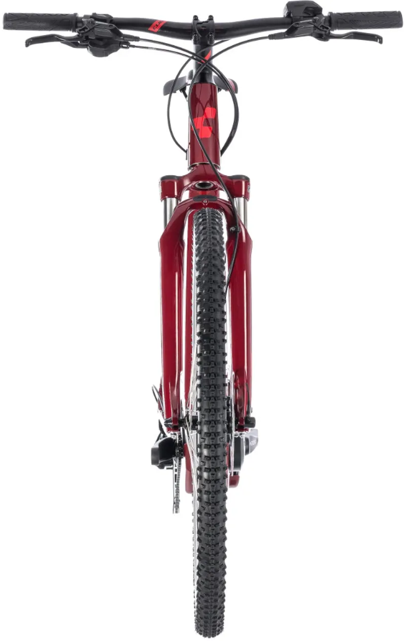 Cube Cross Hybrid Pro 500 Electric Bike 2018 Red-1