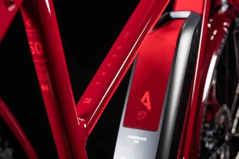 Cube Cross Hybrid Pro Allroad 400 Womens Electric Bike 2018 Red-3