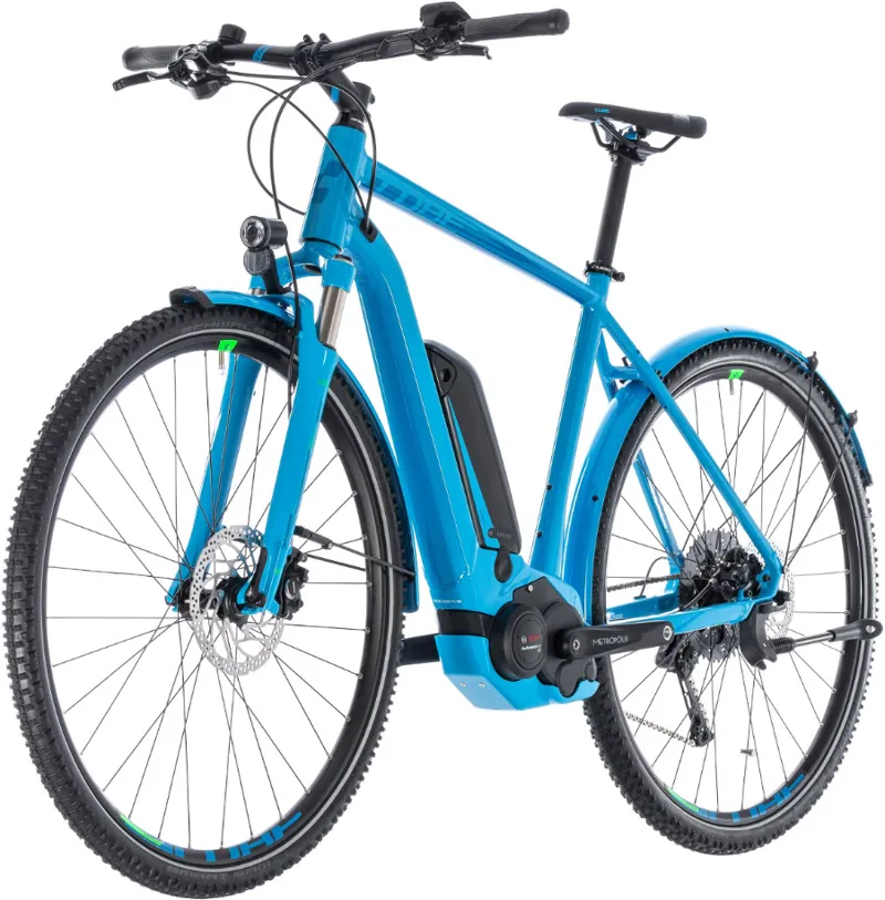 Cube Cross Hybrid Race Allroad 500 Electric Bike 2018 Blue-2