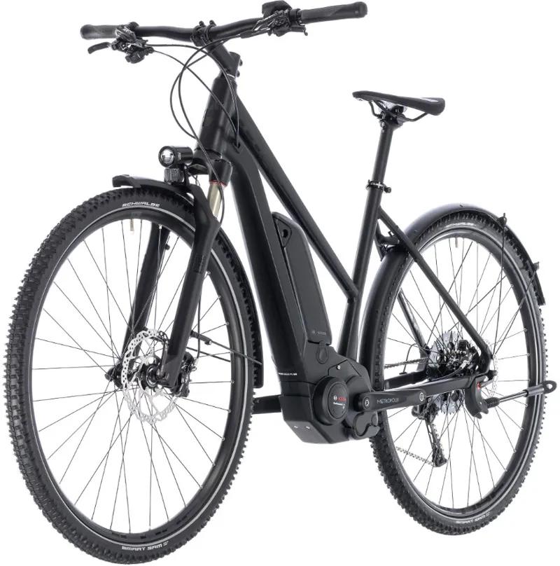Cube Cross Hybrid SL All Road 500 Womens Electric Bike 2018 Black-2
