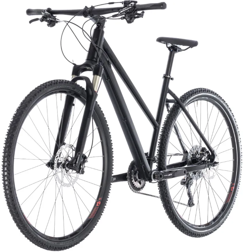 Cube Cross SL Womens Hybrid Bike 2018 Black Edition-2