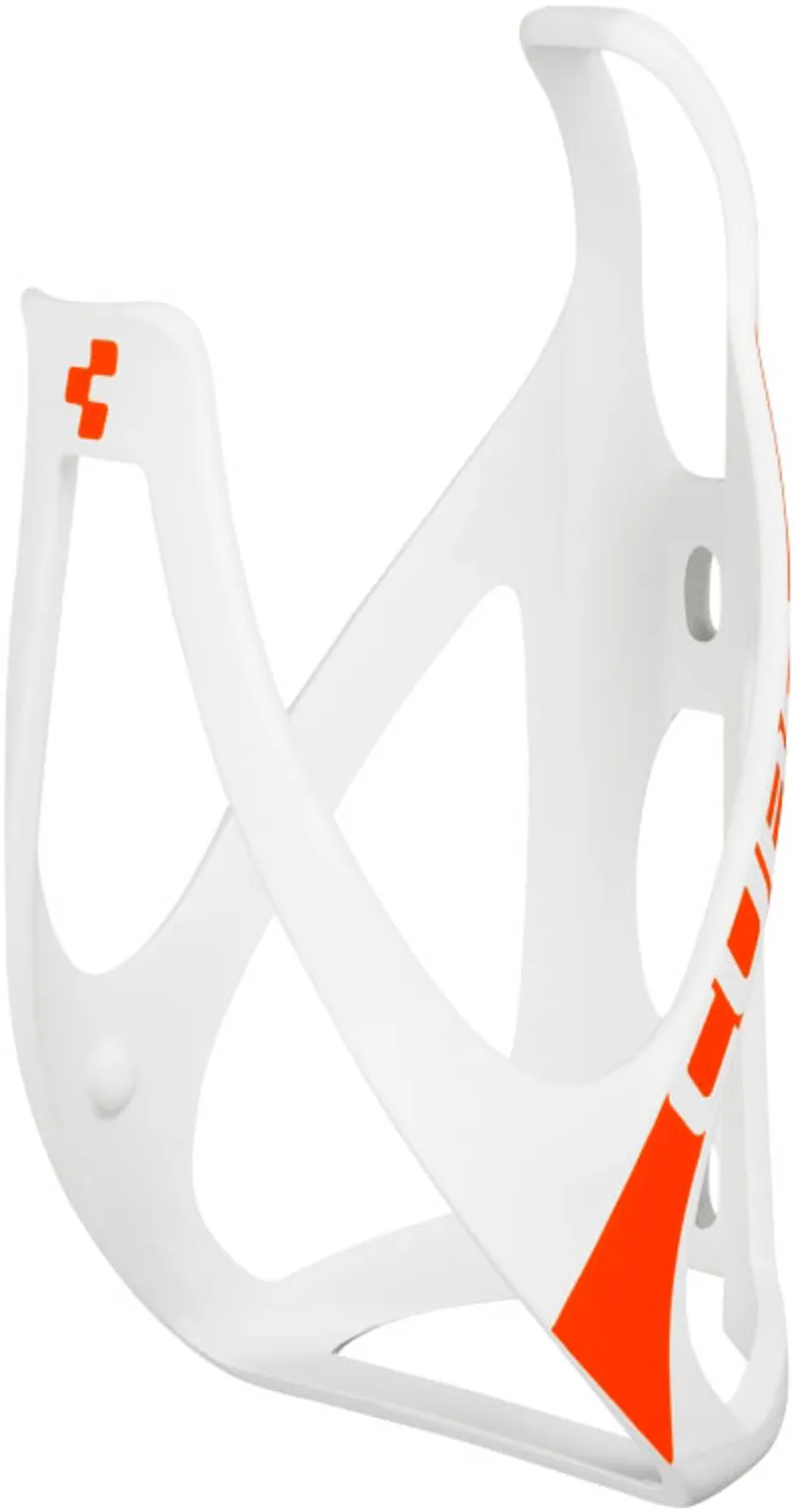 Cube Bottle Cage HPP Matte White/Orange