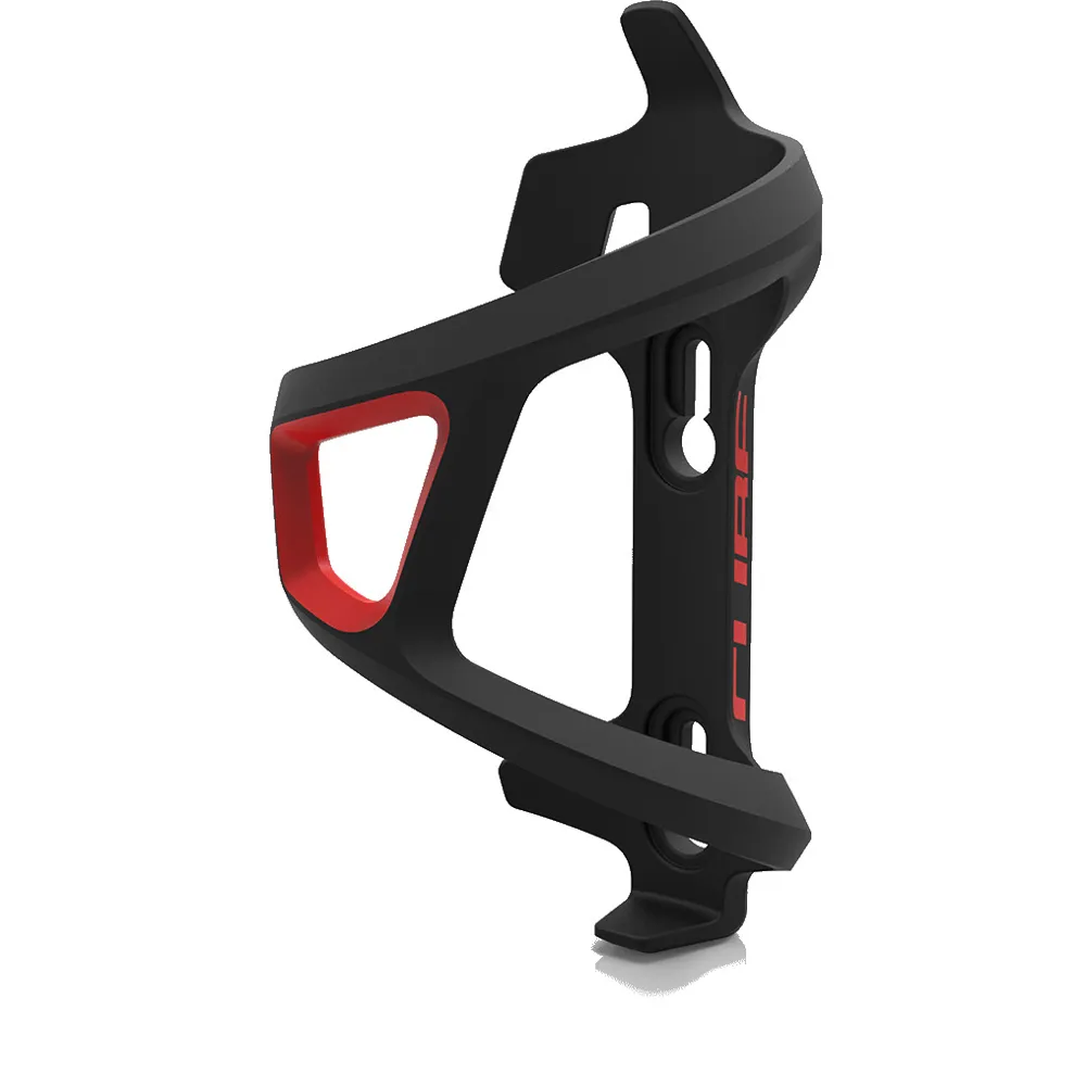 Cube Cube HPP Left-Hand Sidecage Bottle Cage Black/Red