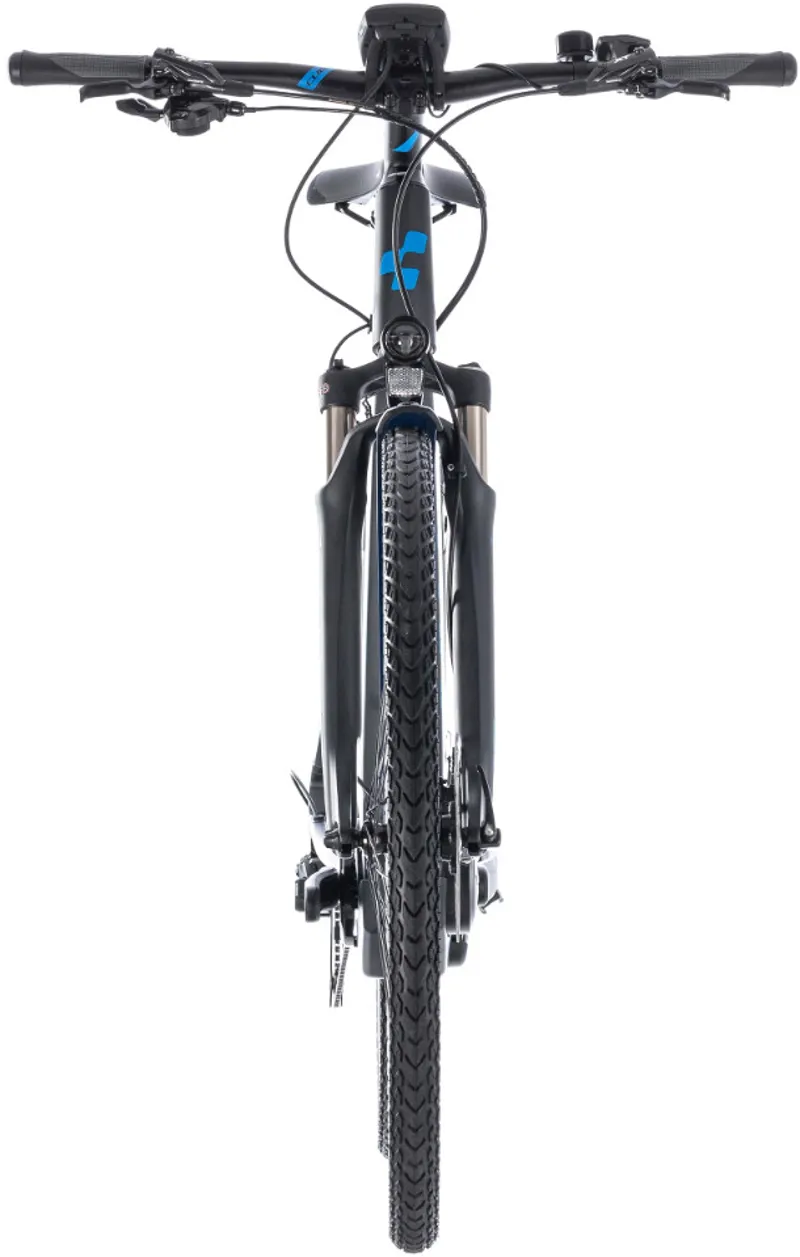 Cube Kathmandu Hybrid EXC 500 Electric Bike 2018 Blue-1