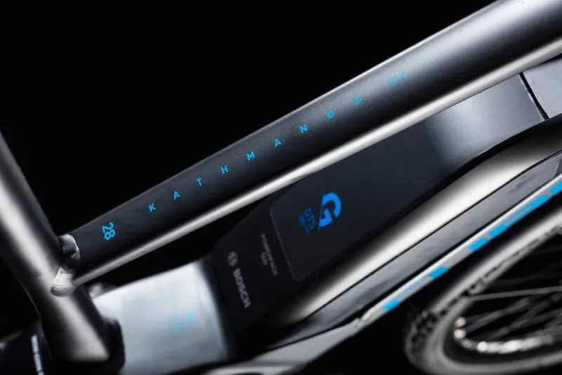 Cube Kathmandu Hybrid EXC 500 Electric Bike 2018 Blue-5