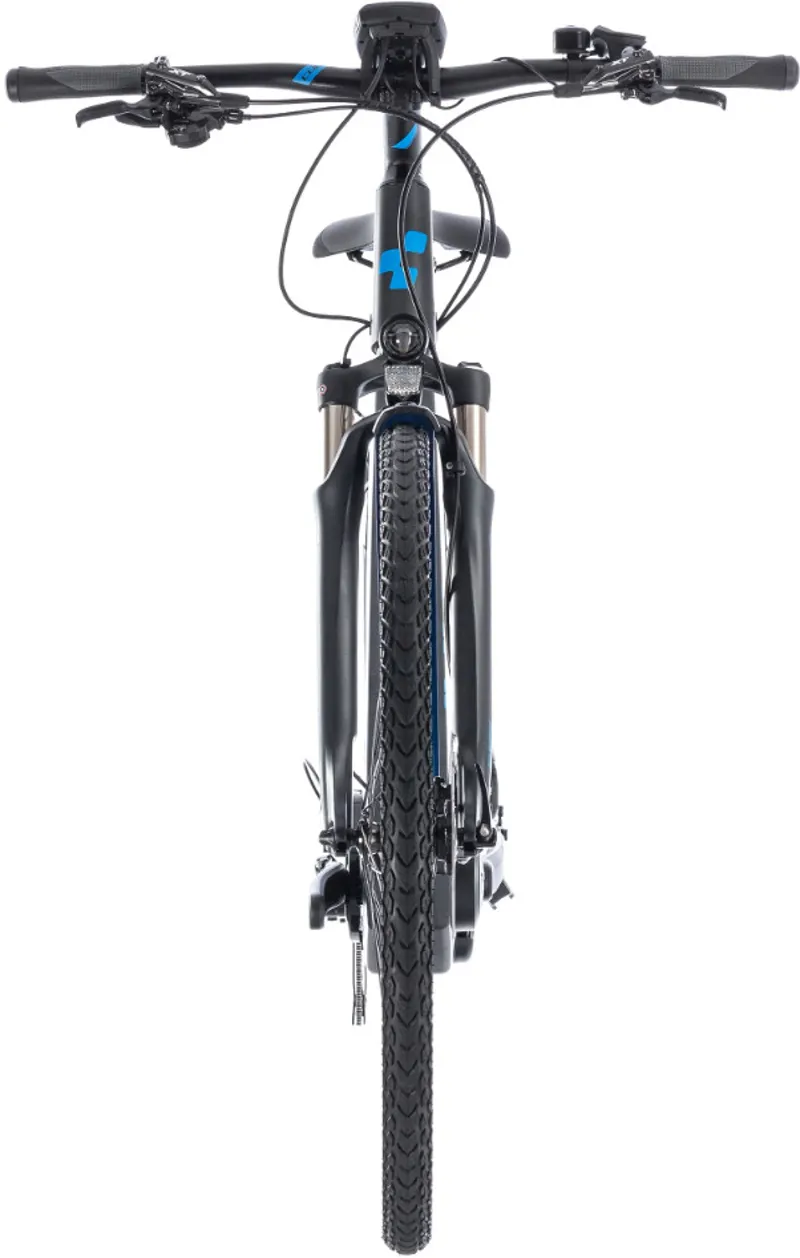 Cube Kathmandu Hybrid EXC 500 Womens Electric Bike 2018 Blue-1