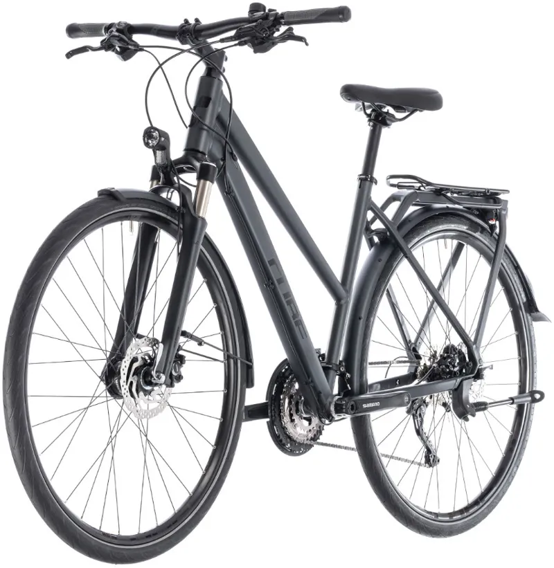 Cube Kathmandu Pro Womens Hybrid Bike 2018 Iridium/Black-2