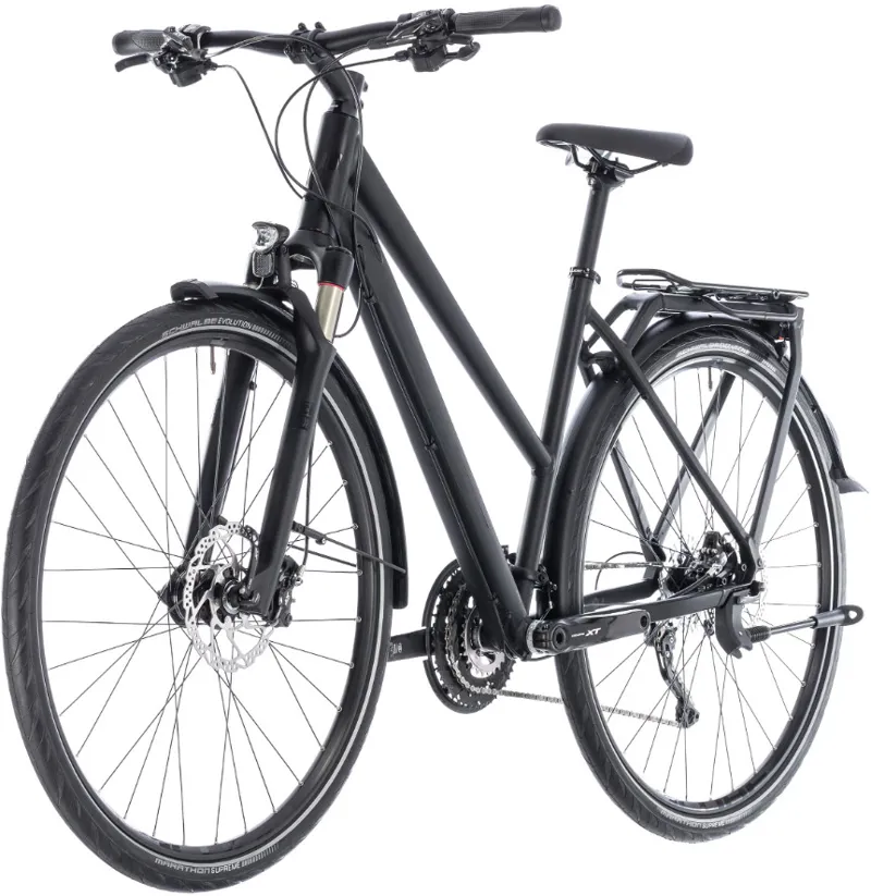 Cube Kathmandu SL Womens Hybrid Bike 2018 Black Edition-2