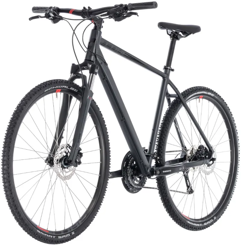 Cube Nature EXC Hybrid Bike 2018 Iridium/Red-2