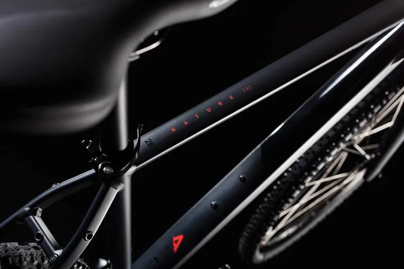 Cube Nature EXC Womens Hybrid Bike 2018 Iridium/Red-3