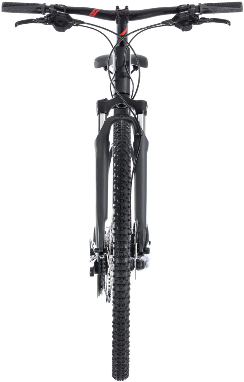 Cube Nature EXC Womens Hybrid Bike 2018 Iridium/Red-1