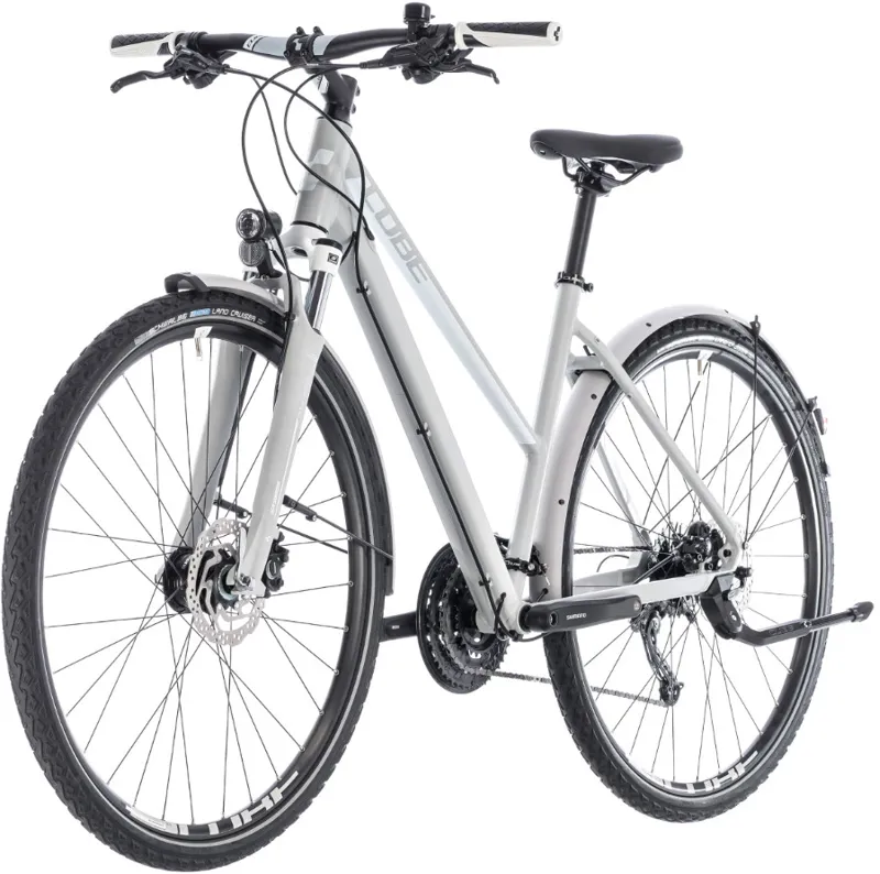 Cube Nature Pro Allroad Womens Hybrid Bike 2018 Grey-2