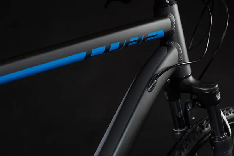 Cube Nature Womens Hybrid Bike 2018 Iridium Blue-3