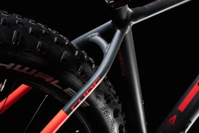 Cube Nutrail Fat Bike 2018 Grey/Red-3