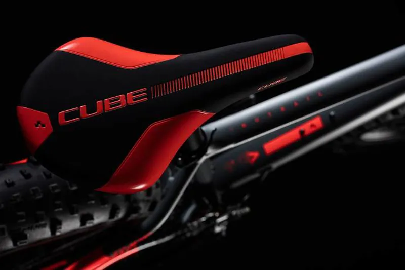 Cube Nutrail Fat Bike 2018 Grey/Red-4