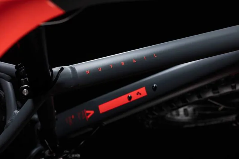 Cube Nutrail Fat Bike 2018 Grey/Red-5