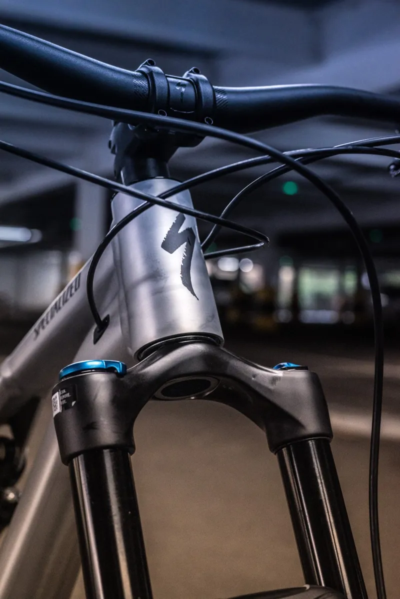 Specialized Stumpjumper Evo Comp Alloy S4 Mountain Bike 2022 Custom Aluminium/Gunmetal-4