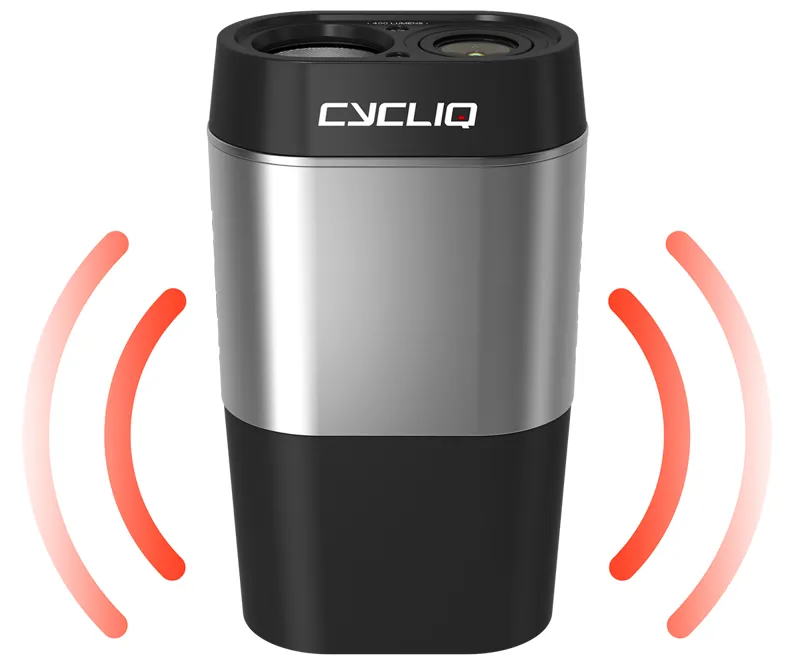 Cycliq Fly12 Front Camera Light Silver