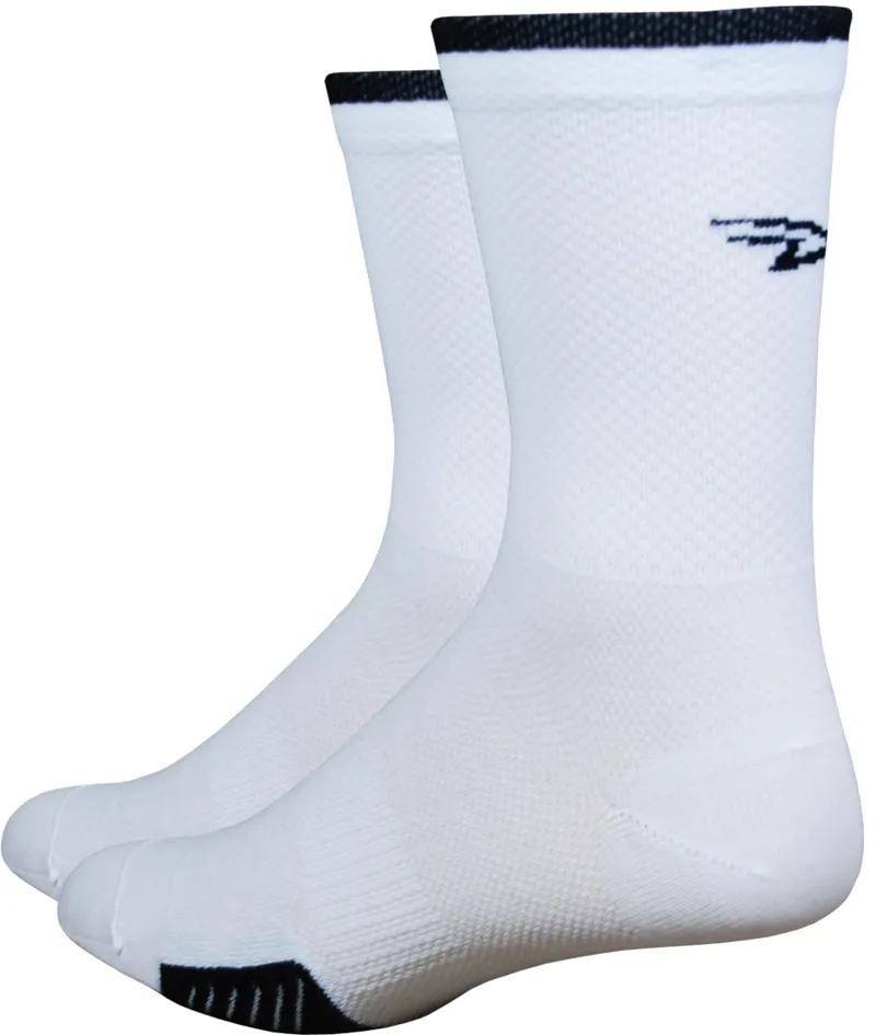 Defeet Cyclismo 5 Socks White/Black
