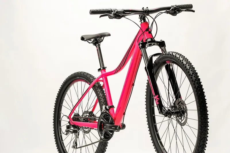 Moeras site Marco Polo Cube Access WLS Pro 27.5 Womens Hardtail Mountain Bike 2016 Pink/Black