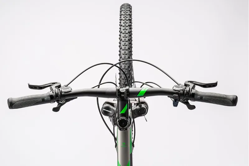 Cube Cross Pro Hybrid Bike 2016 Grey/Green-7