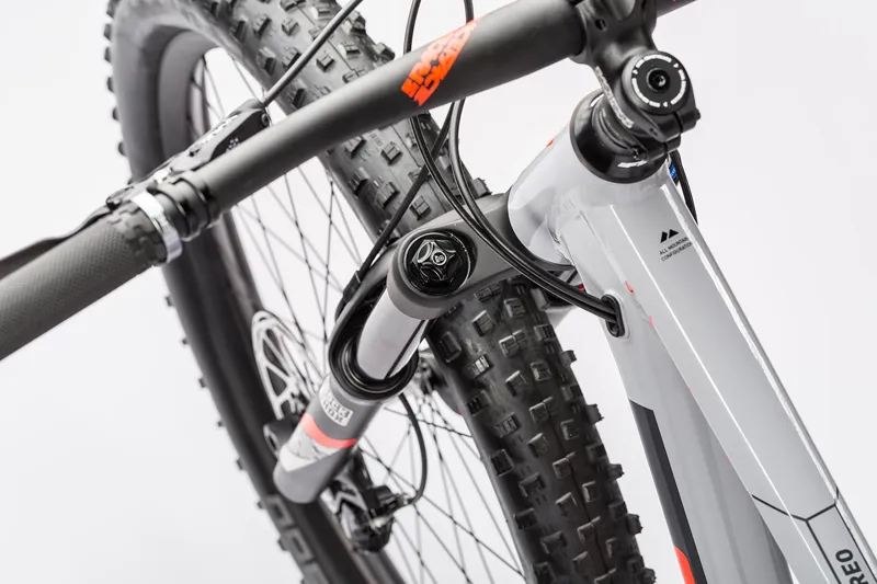 Cube Stereo 150 HPA Race 27.5 Plus Mountain Bike 2016 Grey/Flash Red-4