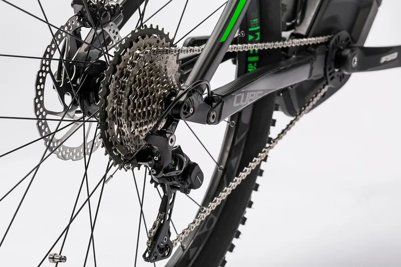 Cube Stereo Hybrid 140 HPA Race 500 650b Electric Bike 2016 Blk/Green-3