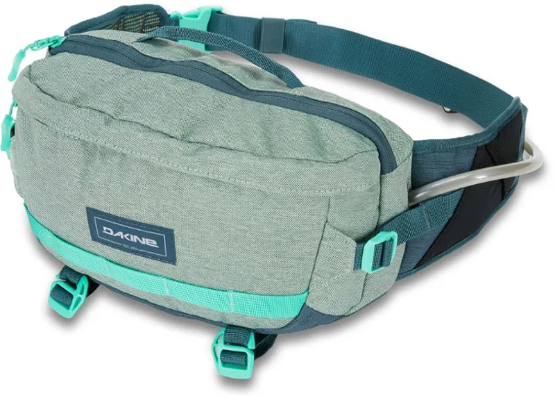 Ceinture Hydratation Dakine Hot Laps 5L + Poche à Eau 2L Sierra Fossile