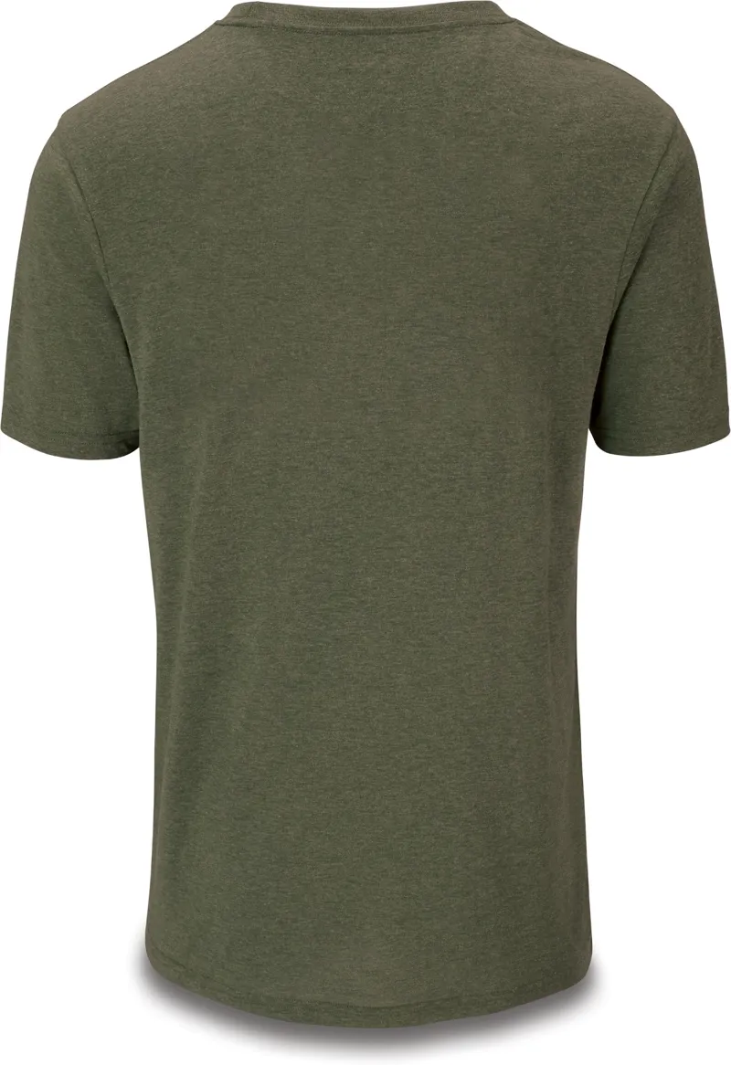 Dakine Da Rail SS Tech Tee Dark Olive Heather-1