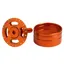 Deity Crosshair Headset Cap Kit Orange