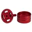 Deity Crosshair Headset Cap Kit Red