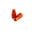 Deity Presta Valve Caps Orange