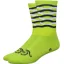 Defeet Handlebar Mustache Biggie Smalls Socks Jalapeno Green