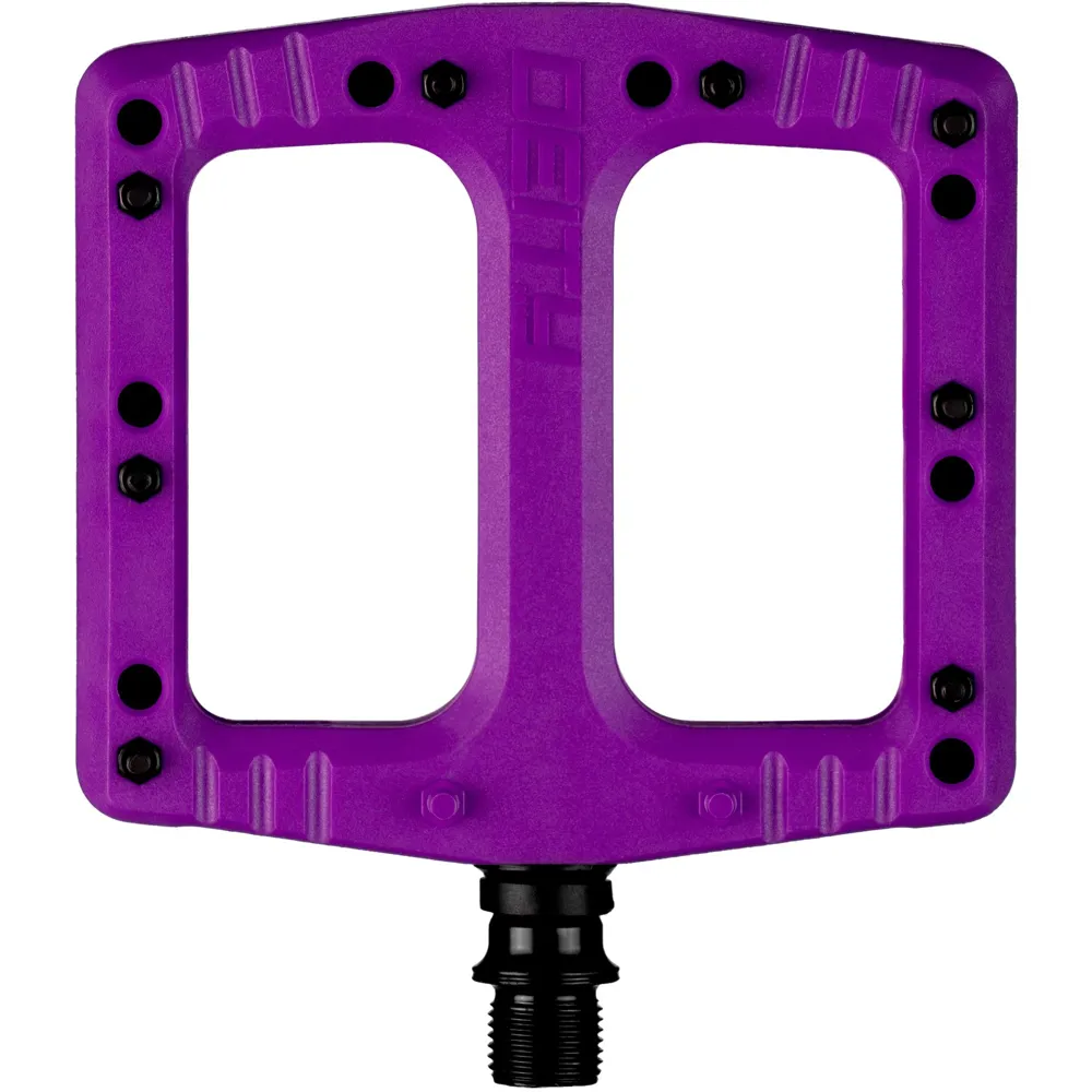 Deity Deity Deftrap MTB Flat Pedals Purple