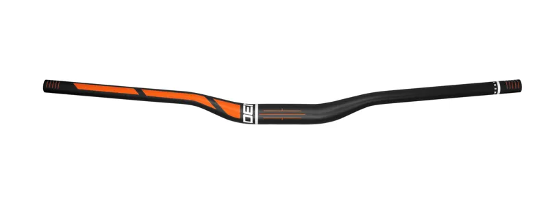 Deity Topside Aluminium 35mm Handlebar 25mm Rise Orange