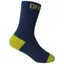 DexShell Smart Kids Waterproof Socks Large Navy/Lime
