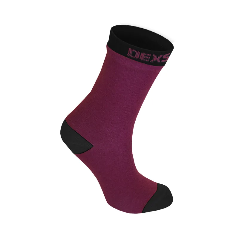 Dexshell Smart Kids Waterproof Socks LARGE BURGUNDY