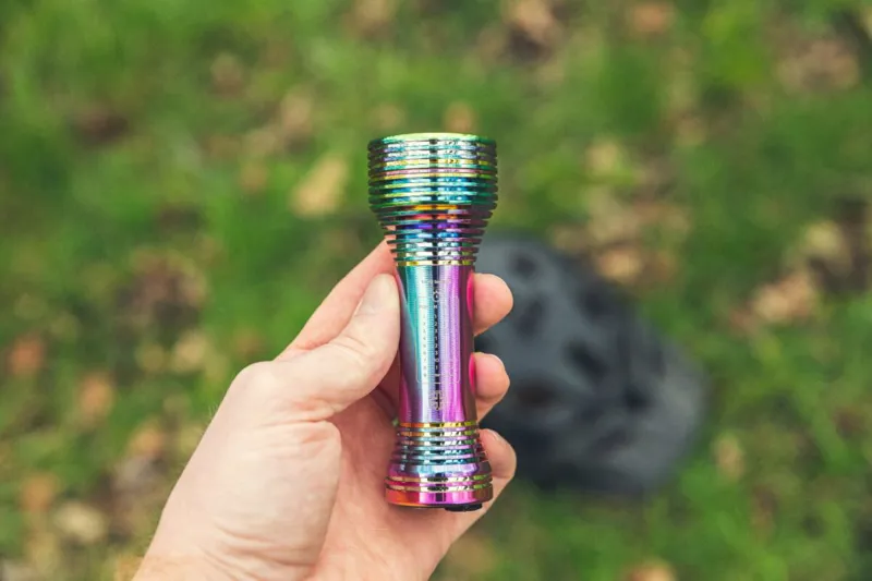 Exposure Diablo MK12 Helmet Light with TAP Technology/Helmet and HB mount Oil Slick-2