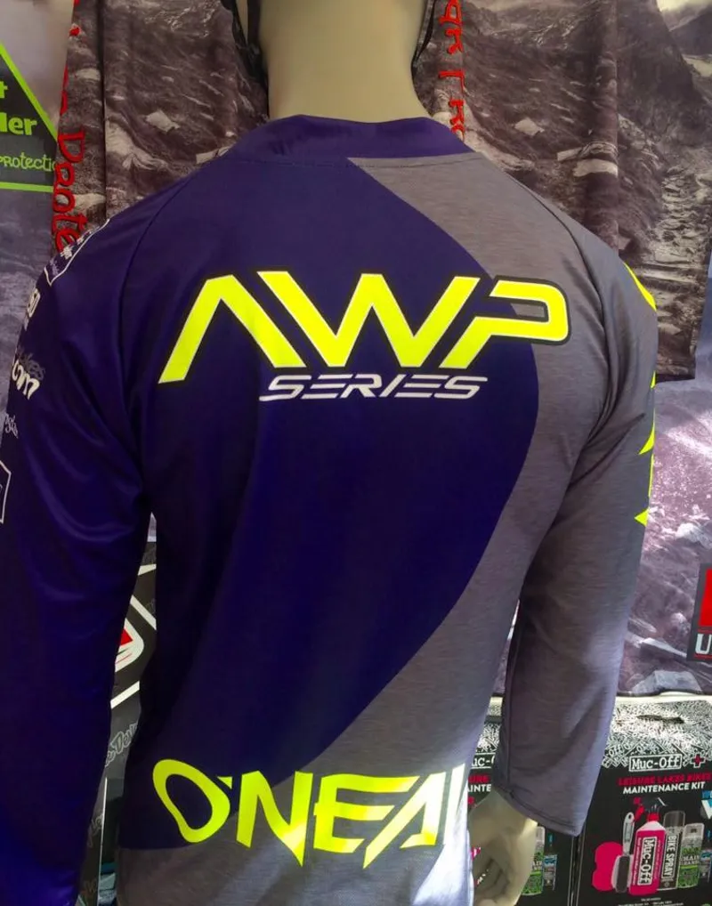 Dirt Diggler AWP Series LS Jersey Black/Grey-2